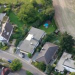 Luftaufnahme von Walberberg mit angrenzenden Feldern